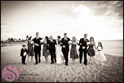 South Seas Bridal Party Photography