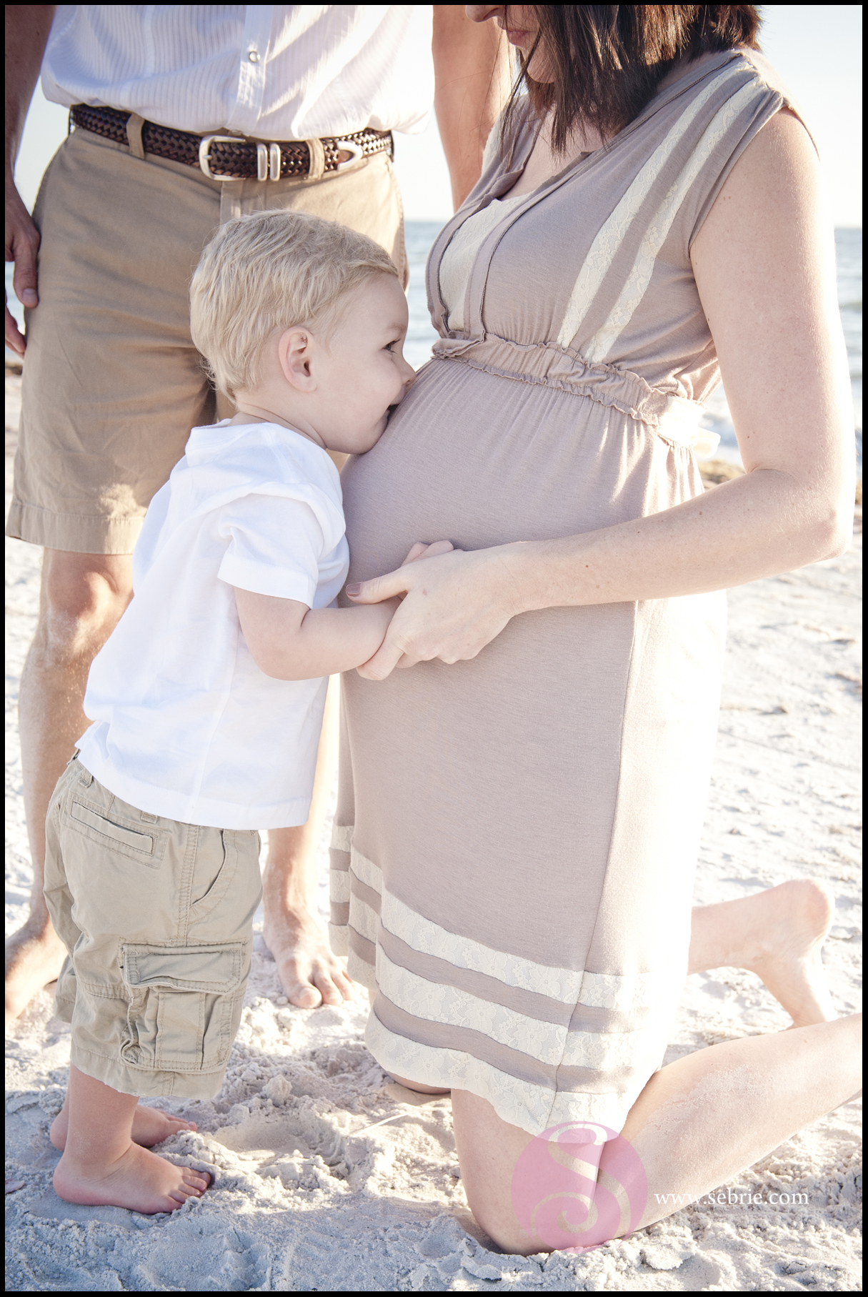 Fort Myers Beach Maternity Portrait