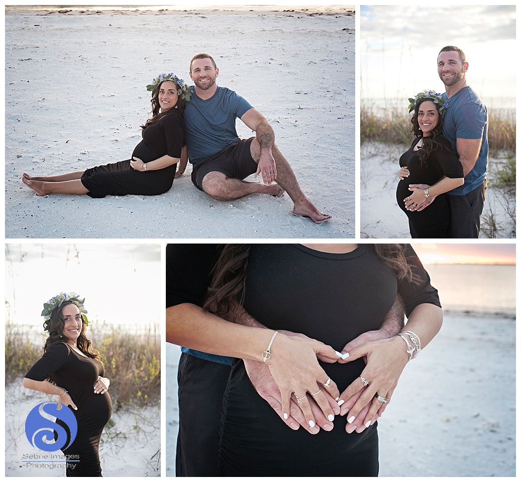Maternity Photography Fort Myers Beach Bowditch Park Florida